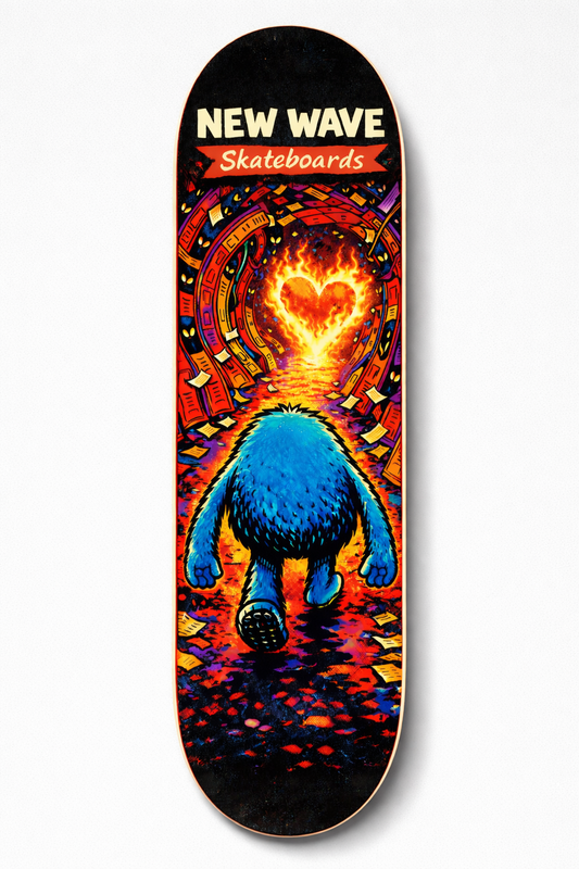 Burning Heart Deck – New Wave Skateboards