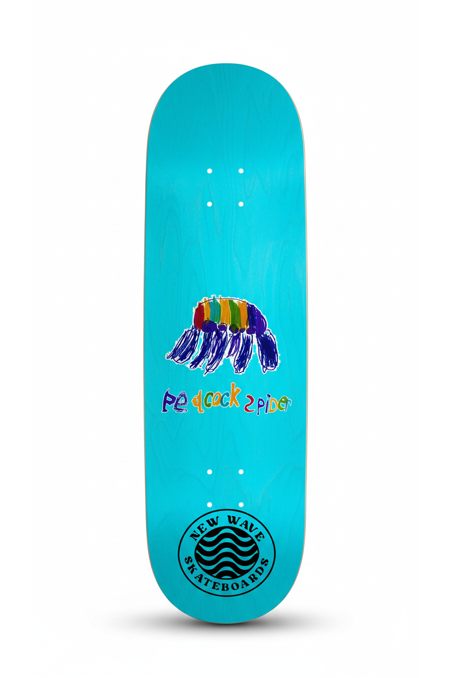 Peacock Spider-New Wave Skateboards